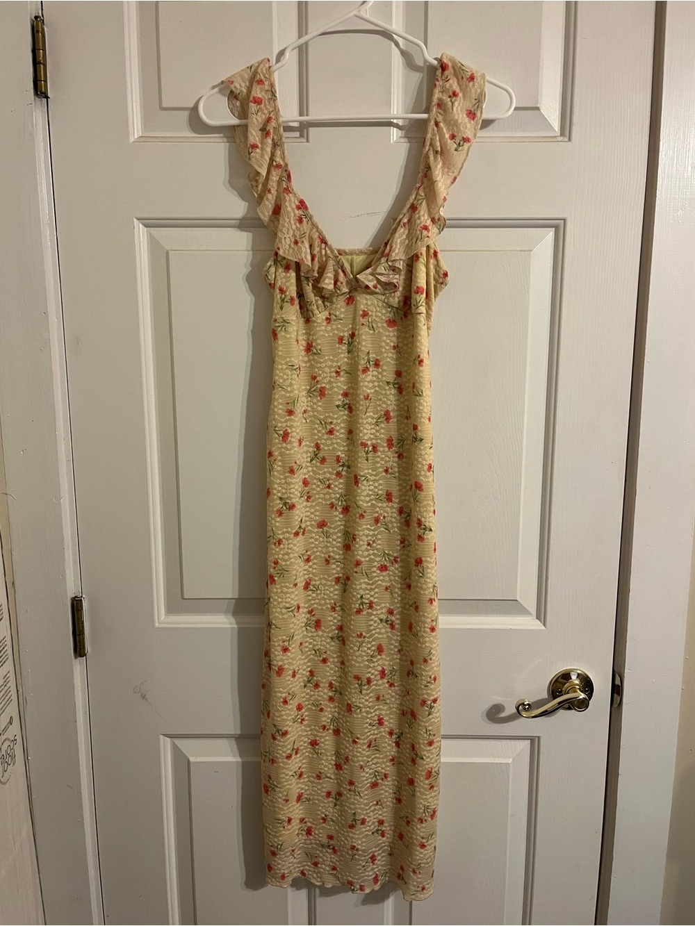 Wild Fable Yellow Floral Dress (new w/o tags)